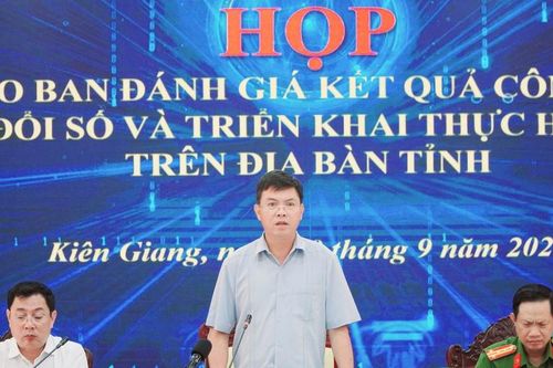 Cần sớm hoàn thành phê duyệt cấp độ an toàn thông tin cho hệ thống thông tin tại Kiên Giang
