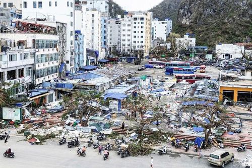 Huyện đảo Cát Hải kêu gọi hỗ trợ khẩn cấp sau bão số 3 (Yagi)