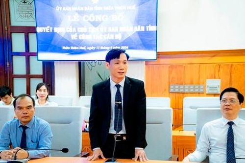Sở GD&ĐT tỉnh Thừa Thiên-Huế có phó giám đốc mới