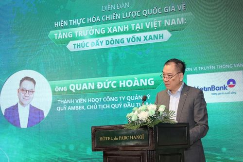 Nhiều giải pháp cần triển khai nhằm thúc đẩy dòng vốn xanh