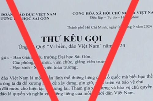 Trường đại học ở TPHCM bị mạo danh kêu gọi sinh viên góp quỹ