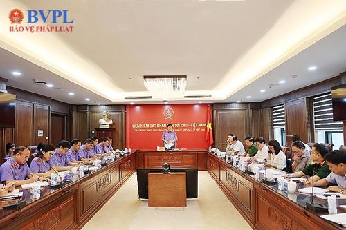 Phó Viện trưởng VKSND tối cao Nguyễn Quang Dũng chủ trì phiên họp thứ hai của Ban chỉ đạo Đề án