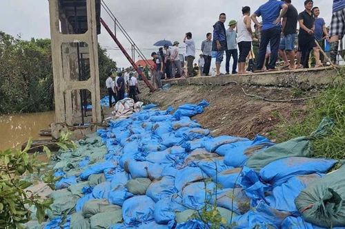 Xử lý đối tượng đăng tin sai sự thật về vỡ đê tại Tiên Lãng