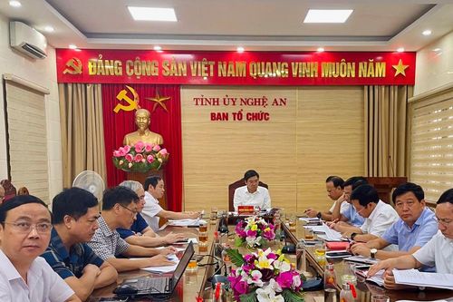 Hội nghị trực tuyến góp ý dự thảo Quy chế làm việc mẫu của đảng đoàn, ban cán sự đảng cấp tỉnh