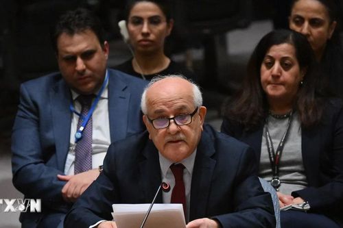 Phái đoàn Palestine đã có được một ghế tại Đại hội đồng Liên hợp quốc