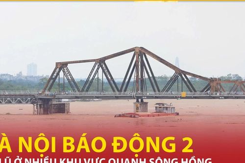 Bản tin 60s: Hà Nội báo động 2 về lũ ở nhiều khu vực quanh sông Hồng