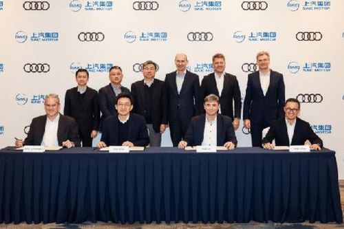 Xe điện do Audi và SAIC liên doanh sản xuất sắp ra mắt