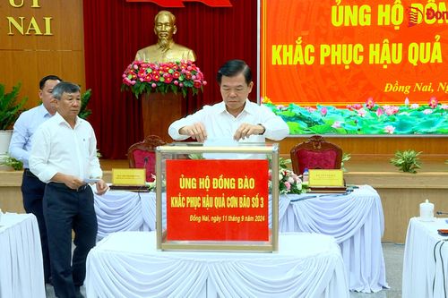 Đồng Nai phát động ủng hộ các tỉnh phía Bắc bị thiệt hại nặng nề do bão số 3