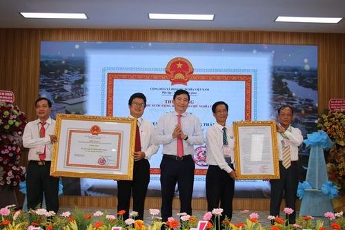 Lấp Vò về đích huyện nông thôn mới