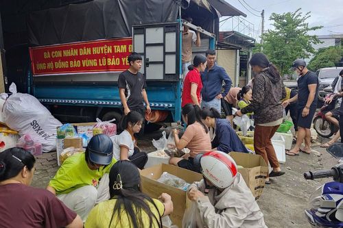 Nhân dân Tam Đường hướng về đồng bào vùng lũ huyện Bảo Yên - Lào Cai