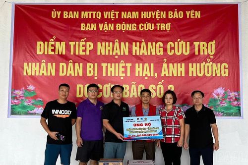 Bảo Yên: Tiếp nhận cứu trợ cho người dân bị thiệt hại do lũ quét