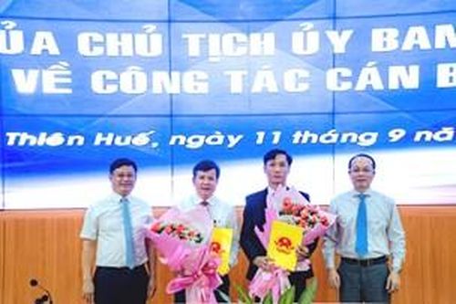 Bổ nhiệm ông Nguyễn Vinh Hưng làm Phó Giám đốc Sở Giáo dục và Đào tạo