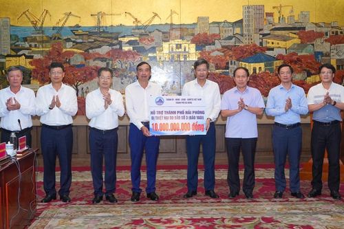 Đà Nẵng hỗ trợ Hải Phòng 10 tỷ đồng khắc phục hậu quả sau bão số 3