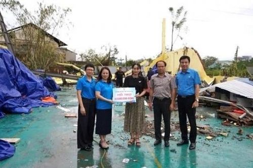 Tổng Liên đoàn Lao động Việt Nam kêu gọi ủng hộ đồng bào bị ảnh hưởng do cơn bão số 3