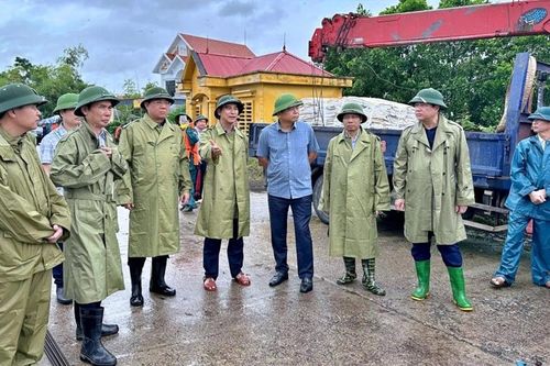 Vĩnh Phúc: Nhanh chóng khắc phục hậu quả lũ lụt tại huyện Lập Thạch