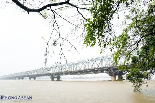 Mực nước sông Hồng tại Hà Nội tăng chậm