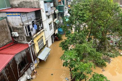 Lũ trên sông Hồng sẽ đạt đỉnh vào đêm nay, sau đó giảm dần