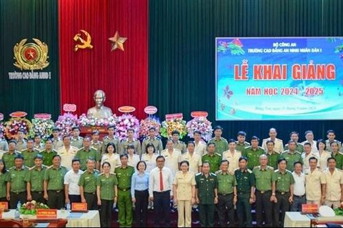 Trường Cao đẳng ANND I khai giảng năm học mới điểm đào tạo phía Nam