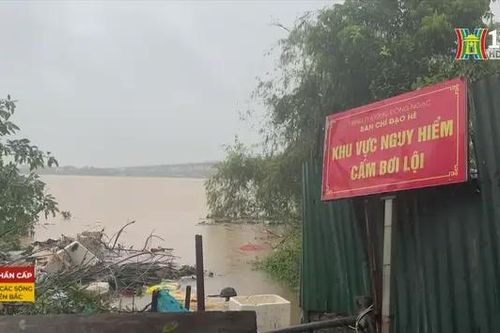 Quận Bắc Từ Liêm di dời các hộ dân ven đê