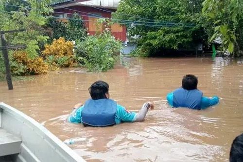Thái Lan ban bố cảnh báo mưa lớn và lũ quét