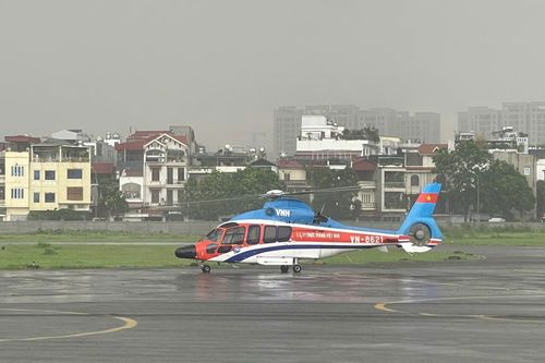 Huy động trực thăng bay cứu trợ đồng bào vùng lũ Cao Bằng