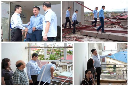 Lãnh đạo Tổng cục Thuế động viên, chỉ đạo các cục thuế khắc phục hậu quả sau bão