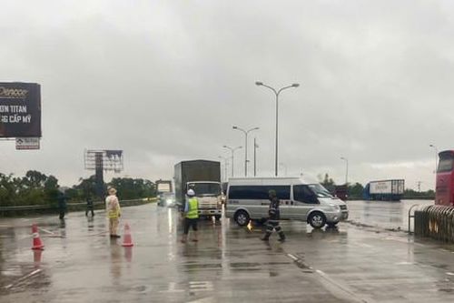 Tiếp tục hạn chế phương tiện trên cao tốc Pháp Vân - Cầu Giẽ