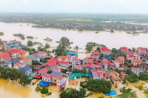 Huyện Sóc Sơn: 3.311 hộ, 15.673 nhân khẩu bị ngập lụt