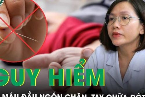 Nguy cơ từ cấp cứu đột quỵ kiểu lang băm bằng chích máu đầu ngón tay