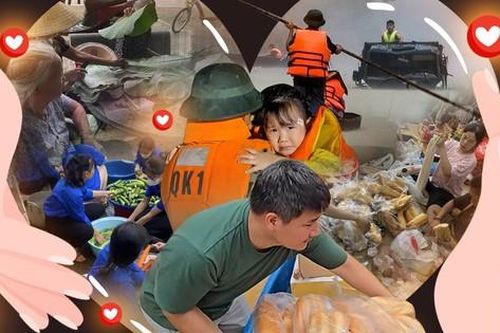 Giữa gió mưa bão lũ, triệu trái tim Việt đồng lòng sẻ chia thắp sáng yêu thương