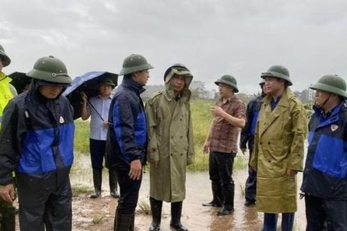 Lãnh đạo tỉnh Bắc Ninh chỉ đạo phương án thoát nước trong khu công nghiệp