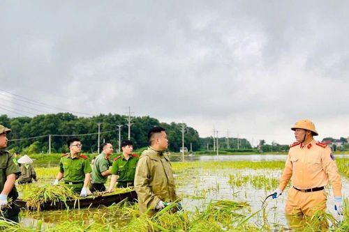 Ba Vì: chung tay hỗ trợ người dân vùng ngập lụt