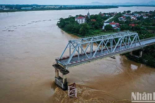 Yêu cầu khẩn trương kiểm tra, rà soát các cầu bắc qua sông bị ảnh hưởng của mưa, lũ