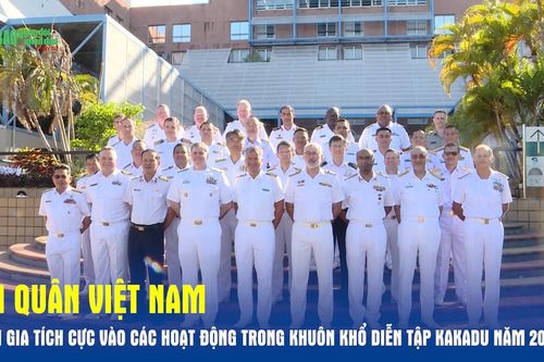 Hải quân Việt Nam tham gia tích cực vào các hoạt động trong khuôn khổ Diễn tập Kakadu năm 2024