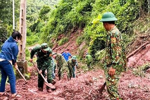 Tích cực hỗ trợ các địa phương khắc phục hậu quả bão số 3