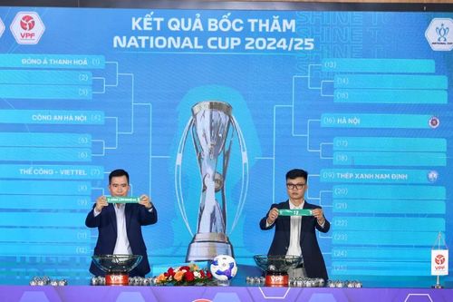 Hấp dẫn lễ bốc thăm, xếp lịch thi đấu Cúp Quốc gia 2024/2025