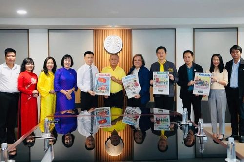 Tăng cường hợp tác giữa báo Kinh tế & Đô thị và báo ThaiNews (Thái Lan)