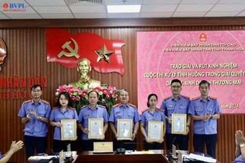 VKSND tỉnh Thanh Hóa: Bổ nhiệm Chánh Thanh tra và trao giải cuộc thi xử lý tình huống nghiệp vụ