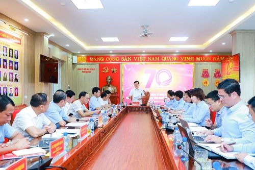 Bí thư Tỉnh ủy Nghệ An Thái Thanh Quý làm việc với Đảng ủy Khối Các cơ quan tỉnh