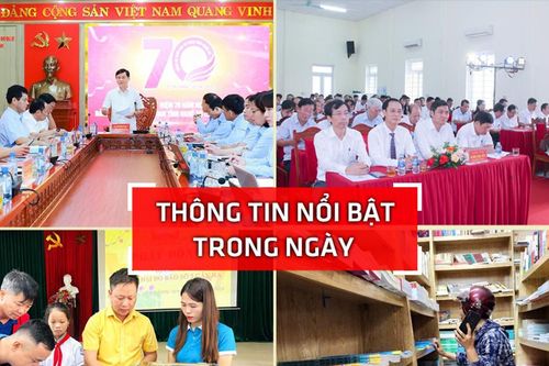 Nghệ An: Thông tin nổi bật ngày 12/9