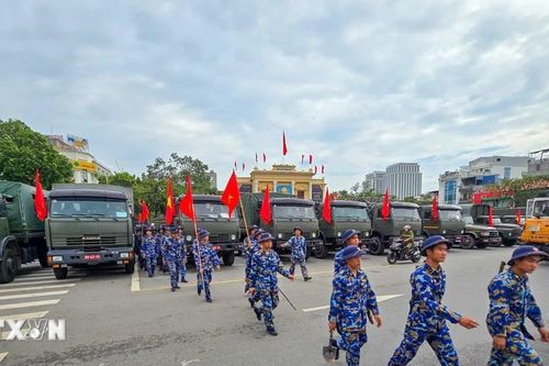 Hải Phòng: Hàng trăm cán bộ, chiến sỹ tham gia khắc phục hậu quả bão