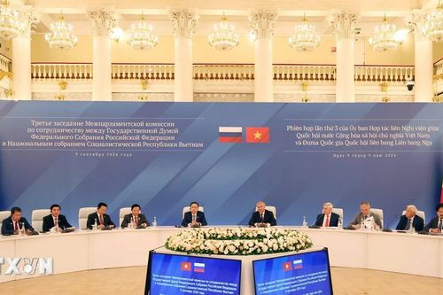 Bốn nhiệm vụ trọng tâm thúc đẩy hợp tác liên chính phủ Việt Nam-Nga