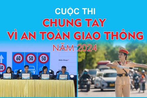 Cuộc thi 'Chung tay vì an toàn giao thông' dự kiến diễn ra trong 8 tuần