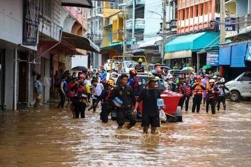 Bão Yagi tiếp tục gây mưa lớn và lũ lụt tại Lào, Thái Lan và Myanmar