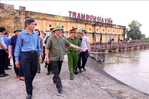 Sẵn sàng mọi phương án thoát lũ sông Hoàng Long, Ninh Bình