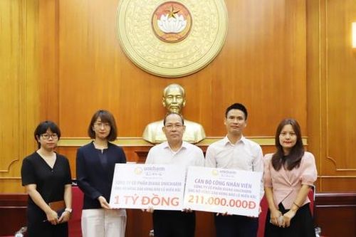 Diana Unicharm chung tay ủng hộ đồng bào vùng bão lũ miền Bắc