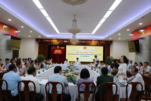Thứ trưởng Bộ Tư pháp Nguyễn Thanh Tịnh làm việc với Đồng Nai về công tác phổ biến, giáo dục pháp luật