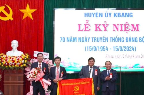 Kỷ niệm 70 năm ngày Truyền thống Đảng bộ huyện Kbang