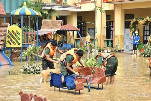 Phú Thọ khẩn trương khắc phục hậu quả sau bão lũ