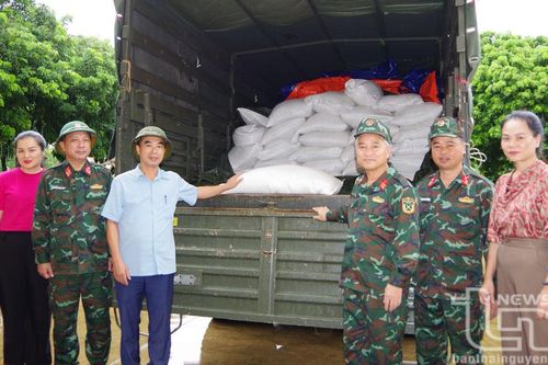 Thái Nguyên tiếp nhận 5 tấn gạo hỗ trợ nhân dân bị ảnh hưởng ngập lụt